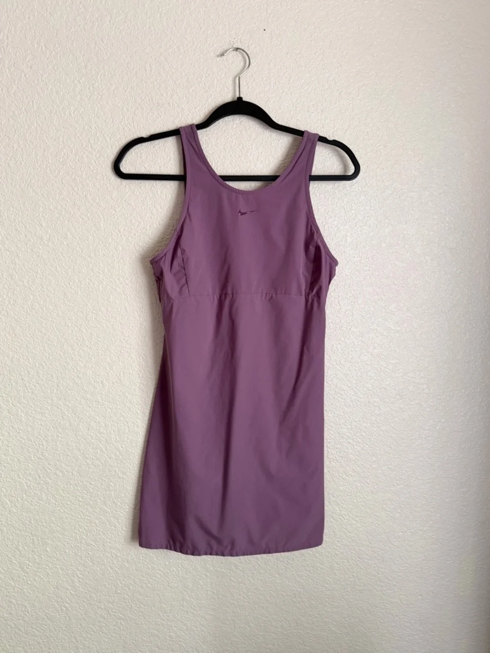 Nike Dri-FIT Bliss Women's Sleeveless Training Dress S Violet Dust